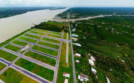 Bán đất nền tiện đầu tư an toàn, không rủi ro, tiện ích đầy đủ khu dân cư Vạn Phát Sông Hậu