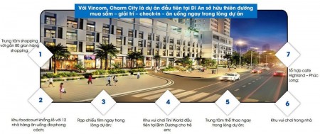 Tại Trung Tâm Dĩ An đã chính thức ra mắt căn hộ cao cấp Charm Diamond, giá đầu tư