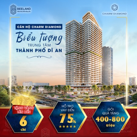 Charm City chung cư đẹp chuẩn 5 sao sở hữu vinhoms đầu tiên tại thành phố Dĩ An, giá tốt