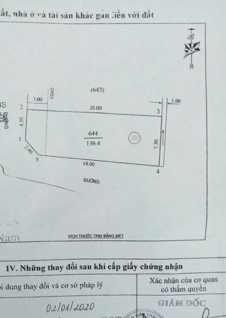 Bán lô gốc 2 mặt tiền xóm 5 Hưng Chính, thành phố Vinh, tiện ích xung quanh đủ, khu dân cư