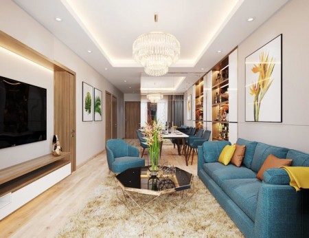 Căn góc 2PN hướng Đông Nam tài chính 650tr nhận nhà dự án Le Grand Jardin - CK6% - HTLS0% 12 tháng