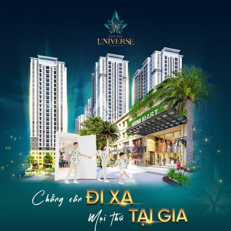 Chỉ với 1,5 tỷ sở hữu ngay căn hộ 2PN diện tích 73m2 tại Biên Hòa Universe Complex
