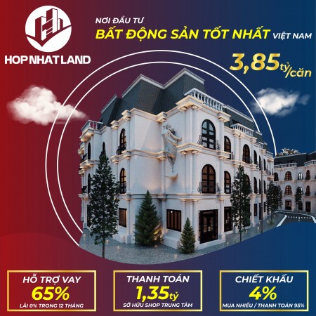 Đồng Đăng Center Park - nơi đầu tư lý tưởng, ưu đãi vay ngân hàng đến 70% giá trị shop