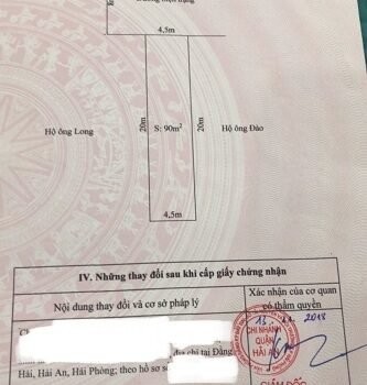 Bán nhà mặt ngõ đường Trung Lực sổ hồng chính chủ, vào ở ngay, diện tích 90m2, giá tốt