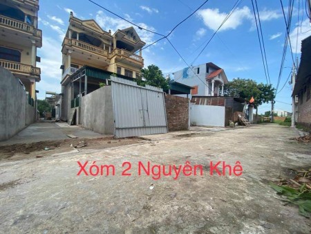 Đất đẹp diện tích 60m2 Nguyên Khê Đông Anh đường Ô Tô, liên hệ 0965411116