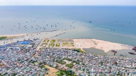 Đất nền lấn biển tại khu dân cư Thương Mại dịch vụ mới La Gi tiện ích đầy đủ, lh 0566103487