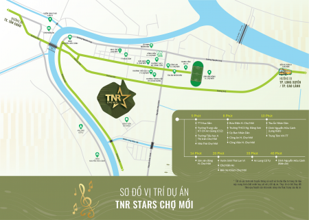 Cần bán gấp 2 lô đất đẹp dự án TNR Stars Chợ Mới diện tích 100m2 giá đầu tư sinh lời