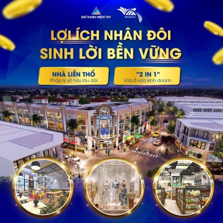 Mua Nhà phố 1 trệt 2 lầu trung tâm TP Cần Thơ, Nhận ngay Xe Vespa trị giá 80 Triệu. Ngân hàng cho vay 70%