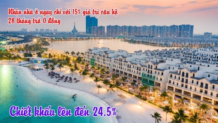 Tổng hợp quỹ căn hộ dự án Vinhomes Ocean Park giá đầy hấp dẫn, chiết khấu cao