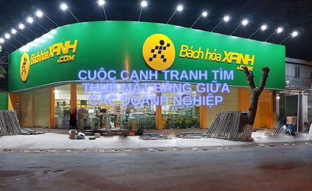 Cuộc cạnh tranh tìm thuê mặt bằng giữa các doanh nghiệp