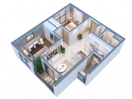 Căn hộ cao cấp Vinhomes New Center Hà Tĩnh 1-3PN già từ 1 tỷ, đường Hàm Nghi