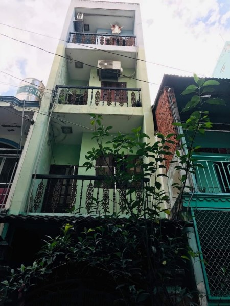 Bán gấp nhà HXH thông, CMT8, Quận Tân Bình, dt 45m2, 4 tầng, 7 phòng ngủ, giá 6.9 tỷ, lh 0903663308