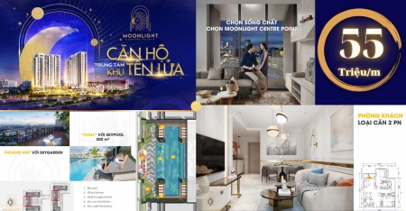 Căn hộ liền kề AEON Mall Bình Tân, thanh toán 1% một tháng, ân hạn nợ gốc 36 tháng.