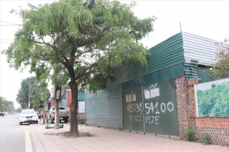 Bán đất Long Biên 112m trước mặt 2 ô tô tránh mặt tiền 7,2m giá bán 13 triệu/mét sổ sẵn