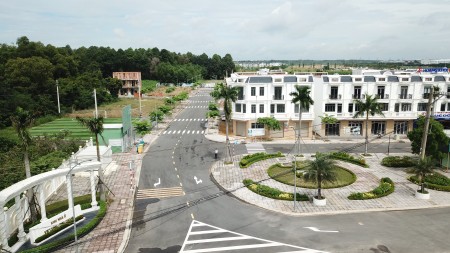 Bán đất nền khu đô thị chuẩn đường ĐT741 sổ hồng thổ cư 100%, tiện ích đầy đủ, giá tốt