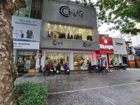 Bán gấp mảnh đất cực đẹp mặt phố Phan Chu Trinh, dtsd 343m2, mặt tiền 6.2m, tiện đầu tư