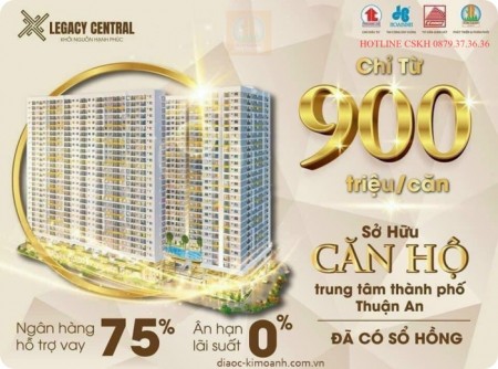 Sở hữu nhà trung tâm thành phố Thuận An Bình Dương với tài chính dưới 1tỷ