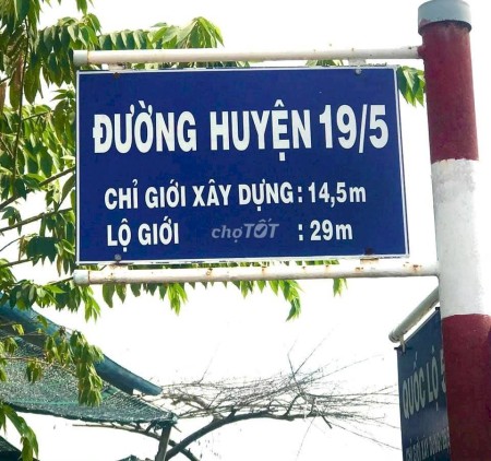 Miếng đất diện tích sử dụng 1000m2 xã Tân Lân huyện Cần Đước giá bán 1.3 tỷ, vị trí đẹp
