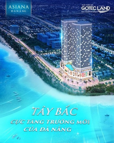 Ra mắt căn hộ nghỉ dưỡng cao cấp Asiana Đà Nẵng, view biển sở hữu lâu dài, NH hỗ trợ 70%