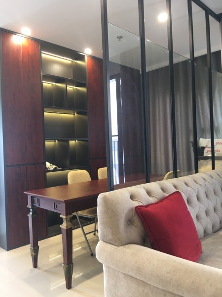 Vinhomes Smart City cho thuê căn hộ 2N-2WC, dtsd 62m2, full đồ giá 10 triệu/tháng, lh 0357902094
