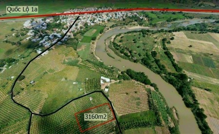 Cần chuyển nhượng lô đất view sông Luỹ, vị trí đắc địa, sổ đỏ có sẵn, công chứng sang tên ngay