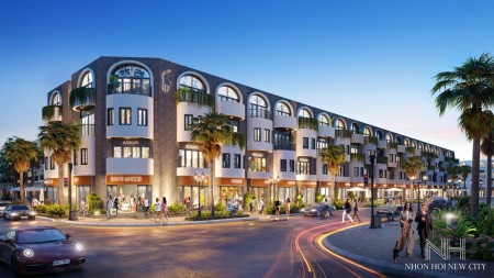 Đất nền ven biển Nhơn Hội New City mặt tiền sở hữu lâu dài cam kết lợi nhuận, chiết khấu cao