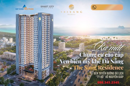 Chung cư The Sang Residence đỉnh cao căn hộ chung cư thông minh tại Đà Nẵng năm 2021
