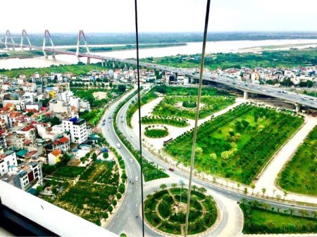 Cho thuê căn hộ tầng cao 2PN full nội thất cao cấp Sunshine Riverside.LH 0966286718