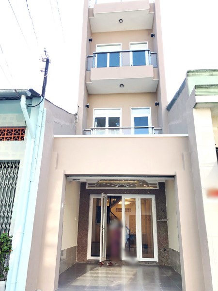 Nhà mới, đẹp, xây kiên cố 62m2 mặt tiền chính đường Lương Ngọc Quyến P13 Q8