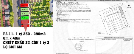 Bán gấp nền 290m2 ở Bảo Lộc sinh lời cực cao trả trước 70% Công chứng sang tên ngay