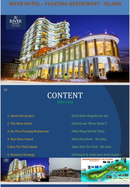 Tôi cần bán tổ hợp khách sạn River Hà Tiên, quy mô 4 sao và 2 đảo thuộc sở hữu cá nhân