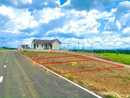 Bỏ phố về rừng tránh covid. bán lô đất thổ cư mặt tiền liên xã diện tích 10x25, ngay chợ