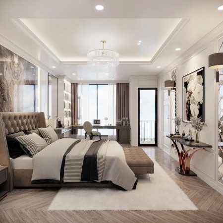 Bán nhà đẹp Đông Ngạc Bắc Từ Liêm view hồ sân chơi, gara ô tô, khu dân trí cao, lh 0398582332