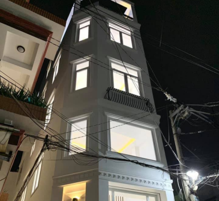 Nhà Mới 5 Tầng 5PN, HXH Nguyễn Văn Đậu, P.5, Q.Bình Thạnh 54m2 giá 7,5 tỷ