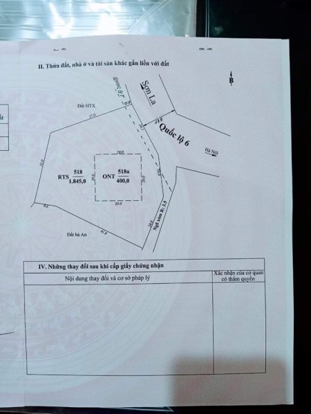 BÁN ĐẤT MỘC CHÂU,MẶT ĐƯỜNG ,SẴN NHÀ GỖ,THỔ CƯ RỘNG,SỔ ĐỎ AN TOÀN,SANG TÊN NHANH CHÓNG.