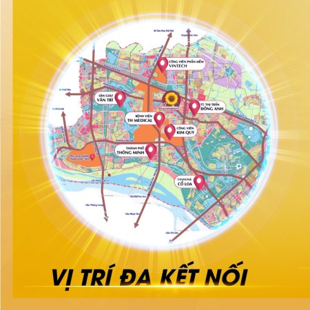 HelianthusCenterRedRiver Vimefulland Đông Anh GÓP PHẦN VÀO DIỆN MẠO TỶ ĐÔ CỦA ĐÔNG ANH