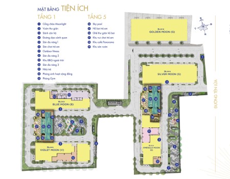 Mở Bán Block đẹp nhất Silver Mặt tiền căn hộ tên lửa