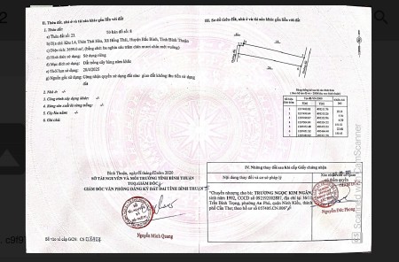 Cần bán mảnh đất nông nghiệp gần khu dân cư diện tích sử dụng 3699m2, giá tốt