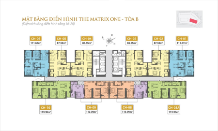 QUỸ CĂN NGOẠI GIAO 2PN - 3PN TẠI CC THE MATRIX ONE, CK 11,5% + 50 TRIỆU, LS 0% TRONG 30 THÁNG