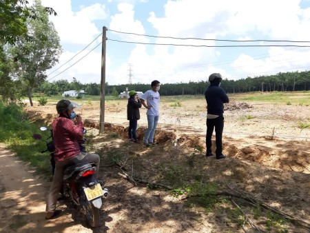 Bán lô đất giáp mặt tiền Quốc Lộ 13, gần trung tâm hành chính Bàu Bàng giá tốt đầu tư