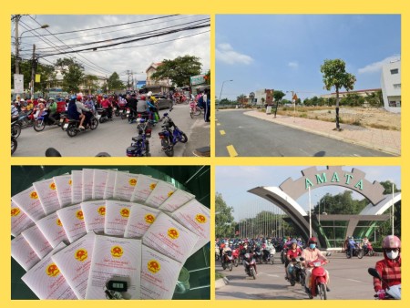 Đất Nền Ngay gần KCN Amata, thành phố Biên Hoà, Sổ Hồng riêng