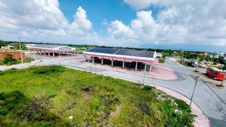Đất nền mặt tiền chợ ngay trung tâm huyện liên hệ 0938813844 thổ cư sổ hồng 100%