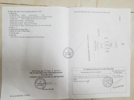 Đất chính chủ cần ra gấp lô đất trong khu dân cư Phú Hồng Khang - Phú Hồng Đạt