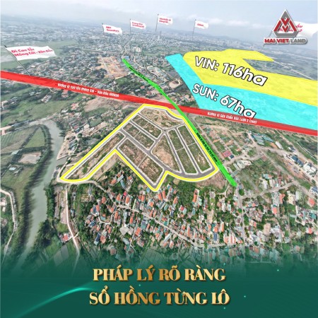 Bán suất ngoại giao LK5 - 24 trục chính view công viên dự án ASC đất nền trung tâm TP Móng Cái.