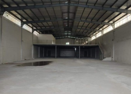 Kho xưởng mới xây diện tích sử dụng 900m2 An Phú Đông Quận 12 liên hệ 0909298353