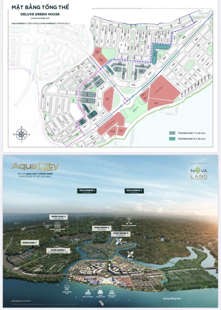 Tậu biệt thự Aqua City, Đông Sài Gòn view mặt sông siêu đầu tư bao lời 7,5%/năm.