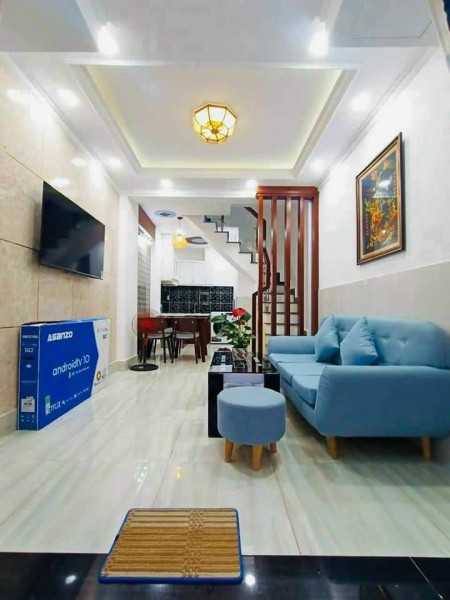 Nhà Hóc Môn diện tích sử dụng 4x12, 1 trệt 1 lầu, giá hỉ 695 triệu LH: 0922924924 Tuấn