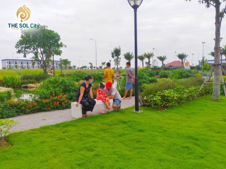 Bán đất nền nhà phố dự án THE SOL CITY Nam Sài Gòn Ngay chợ Hưng Long Bình Chánh