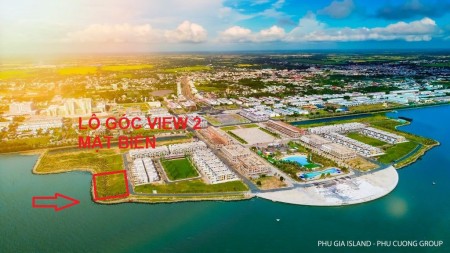 Bán lô đất view 2 mặt biển đẹp nhất độc tôn nhất KĐT Phú Cường 1215m2, giá 35 tỷ sở hữu 1 lô góc