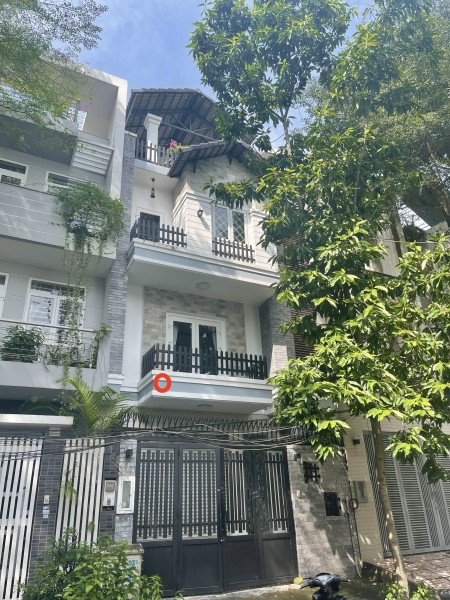 Nhà đẹp Đặng Thuỳ Trâm diện tích sử dụng 5x15m, trệt, 2 lầu, st. 4pn. Full Máy Lạnh